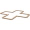 Ekena Millwork 29 78W x 29 78H x 38T Small Fowler Decorative Fretwork Wood Ceiling Panels, Hickory CELW30X30X0375FLRHI - alternate 8